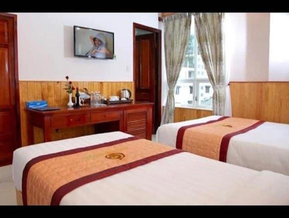 Gold Dream Hotel Dalat Bagian luar foto